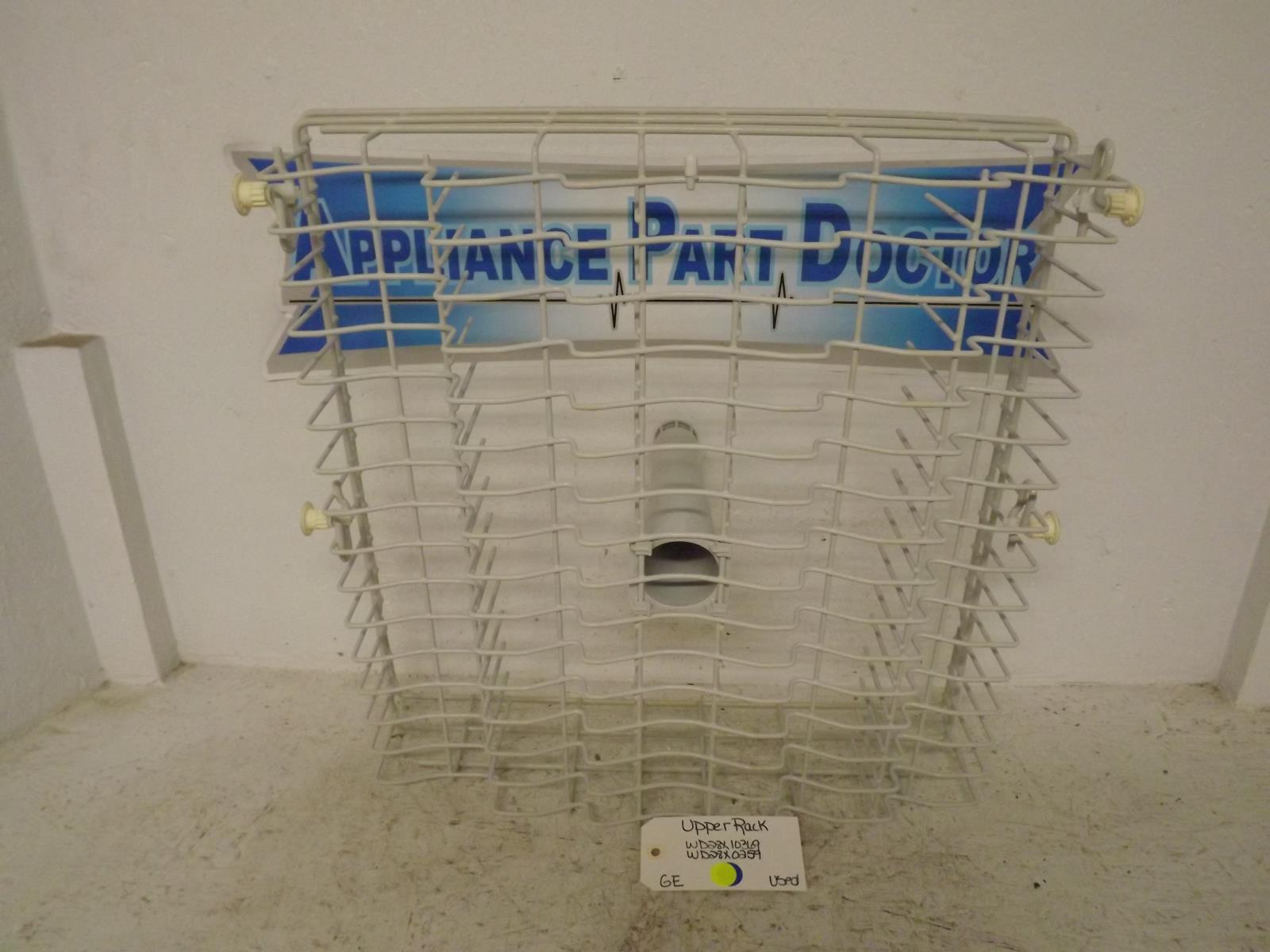 GE Dishwasher WD28X10369 WD28X0259 Upper Rack Used GE Dishwasher WD28X10369 WD28X0259 Upper Rack Used